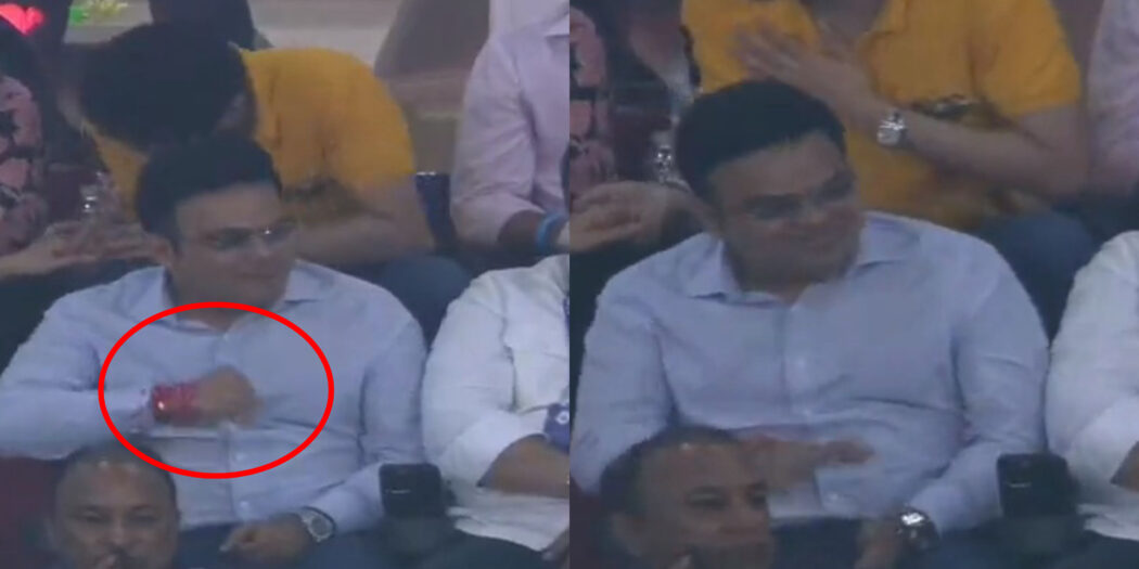 Watch BCCI Secretary Jay Shah’s Hilarious Hand Gesture Goes Viral as